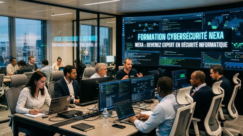 rejoignez la formation cybersécurité nexa et devenez un expert en sécurité informatique. maîtrisez les techniques de protection des données et des réseaux pour sécuriser les systèmes face aux cybermenaces.