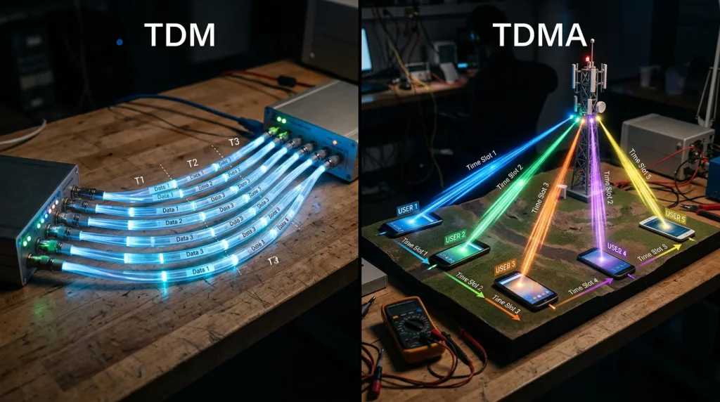 découvrez les différences clés entre tdm (multiplexage par répartition dans le temps) et tdma (accès multiple par répartition dans le temps), deux technologies essentielles de communication pour optimiser la transmission de données.