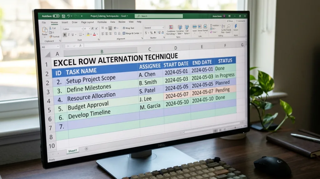 découvrez des astuces simples et efficaces pour colorer une ligne sur deux dans excel et améliorer la lisibilité de vos tableaux en quelques clics.