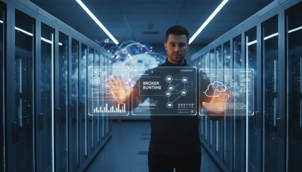 découvrez ce qu'est un broker runtime et explorez ses applications pratiques dans le cloud pour optimiser la gestion et le déploiement des services.