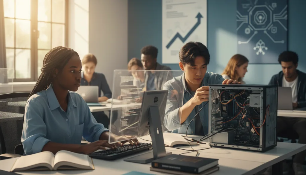 découvrez tout sur le cap informatique : formation, débouchés professionnels et parcours en alternance pour réussir votre carrière dans le secteur informatique.